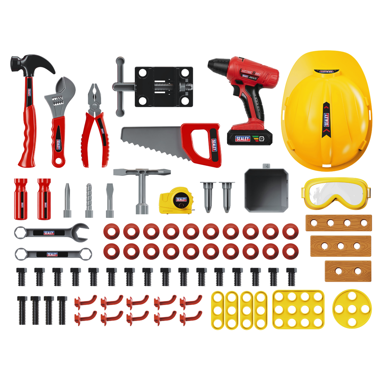 Sealey Junior 90pc Toy Tool Kit with Workbench (Genuine Sealey JTK2)
