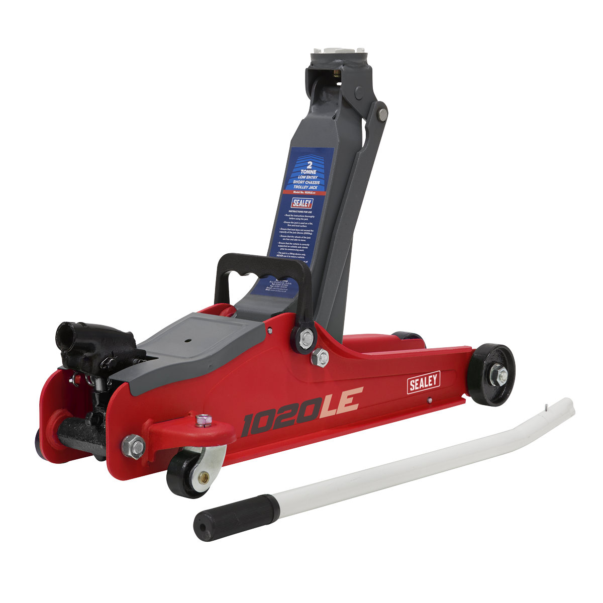 2 Tonne Low Profile Short Chassis Trolley Jack