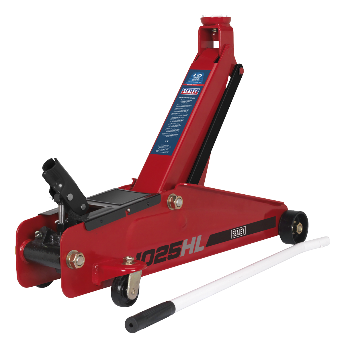 2.25 Tonne High Lift SUV Trolley Jack with Super Rocket Lift