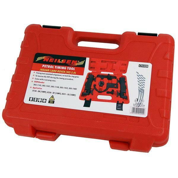 Jaguar Land Rover 5.0L V8 Timing Tool Kit 2009 17 VVT