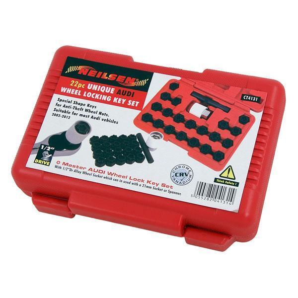22pc Wheel Locking Key Set For Audi
