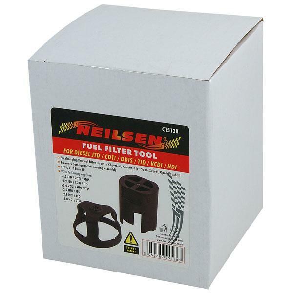 Fuel Filter Tool For Diesel Jtd, Cdti, Ddis, Tid, Vcdi. Hdi
