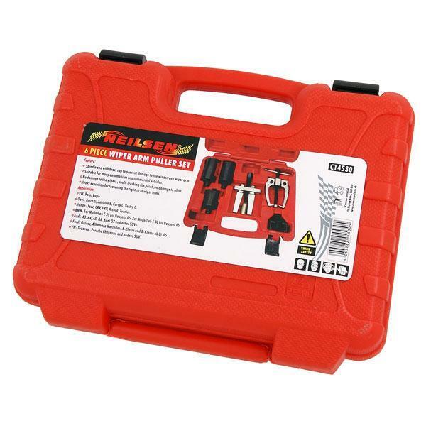 Heavy Duty Wiper Arm Puller Set 6pc Ford Honda VAG VW