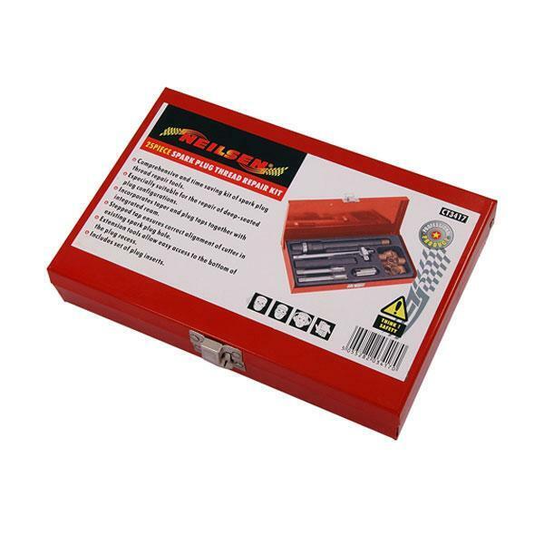 Spark Plug Thread Repair Kit 25pc Restores M14 x 1.25mm