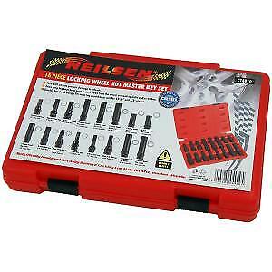 16pc Master Locking Wheel Nut Set. Aftermarket Wheels