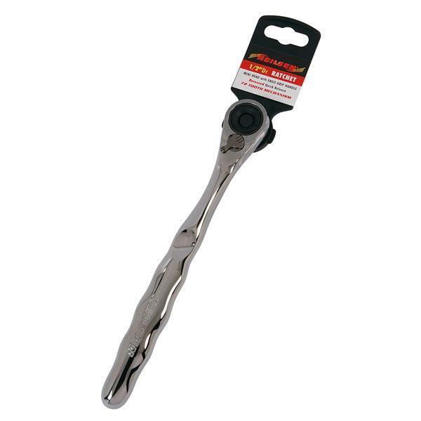 1/2" Dr Ratchet Handle Mini Head Ergonomic Handle
