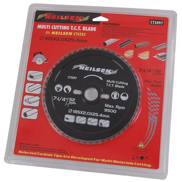 7&1/4" Multi Cutting T C T Blade 52 Teeth for CT4285
