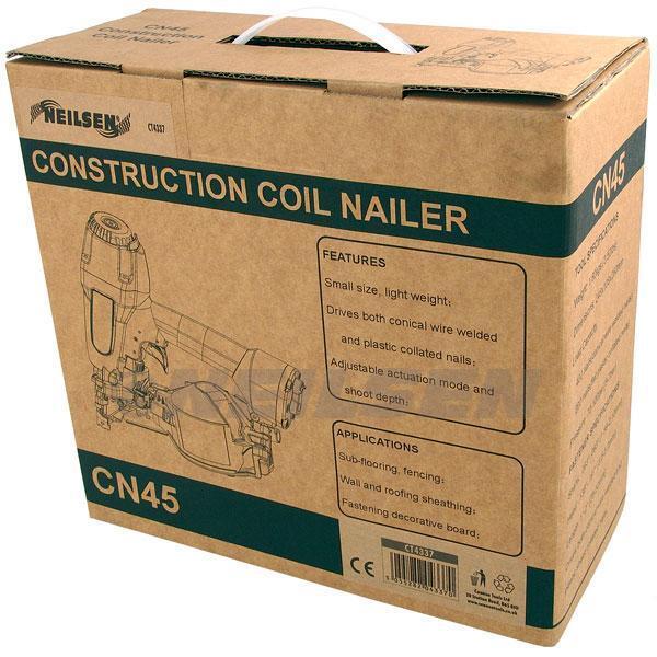 CN45 Nailer for Conical Coils For Fencing & Shed Manufacture