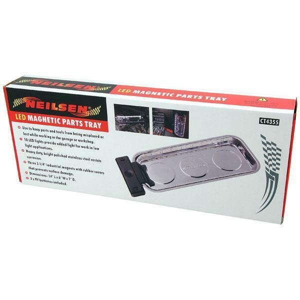 Led Magnetic Parts Tray Batteries Included