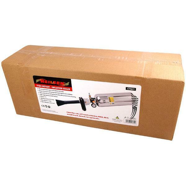 Instant Tyre Inflator Sealer Bead Bazooka Air Blaster
