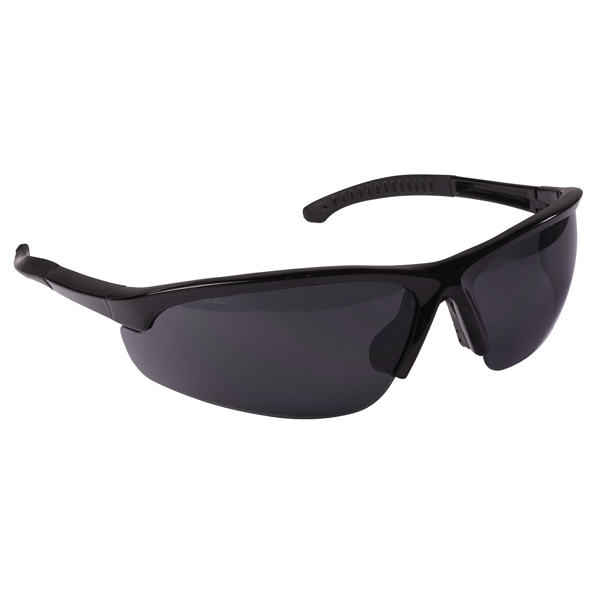 Zante Style Smoke Lens Safety Glasses with Flexi Arms