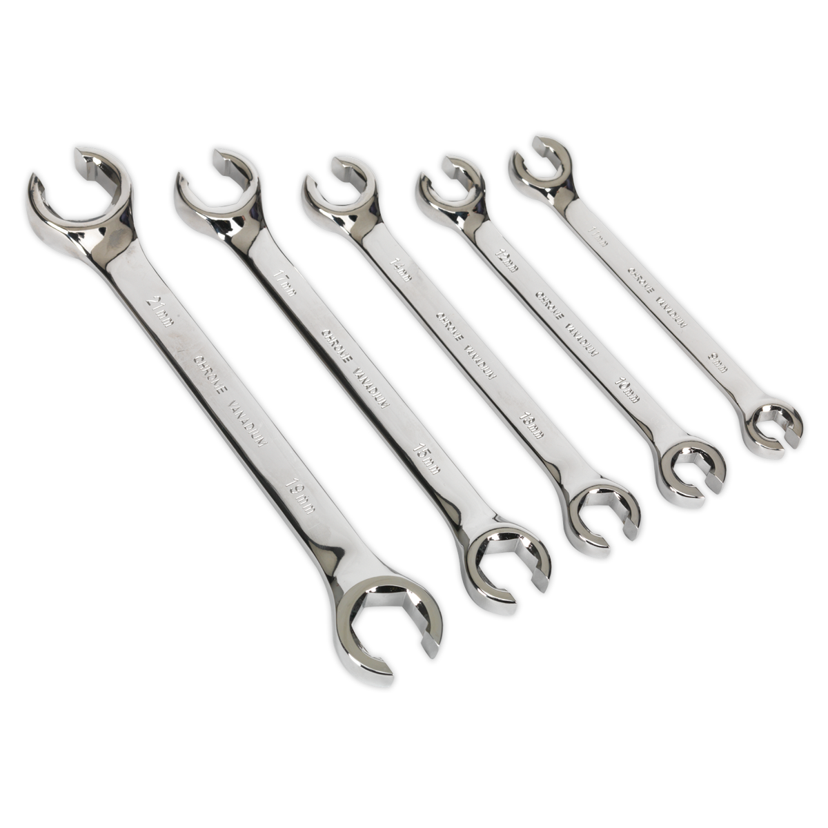 5pc Flare Nut Spanner Set