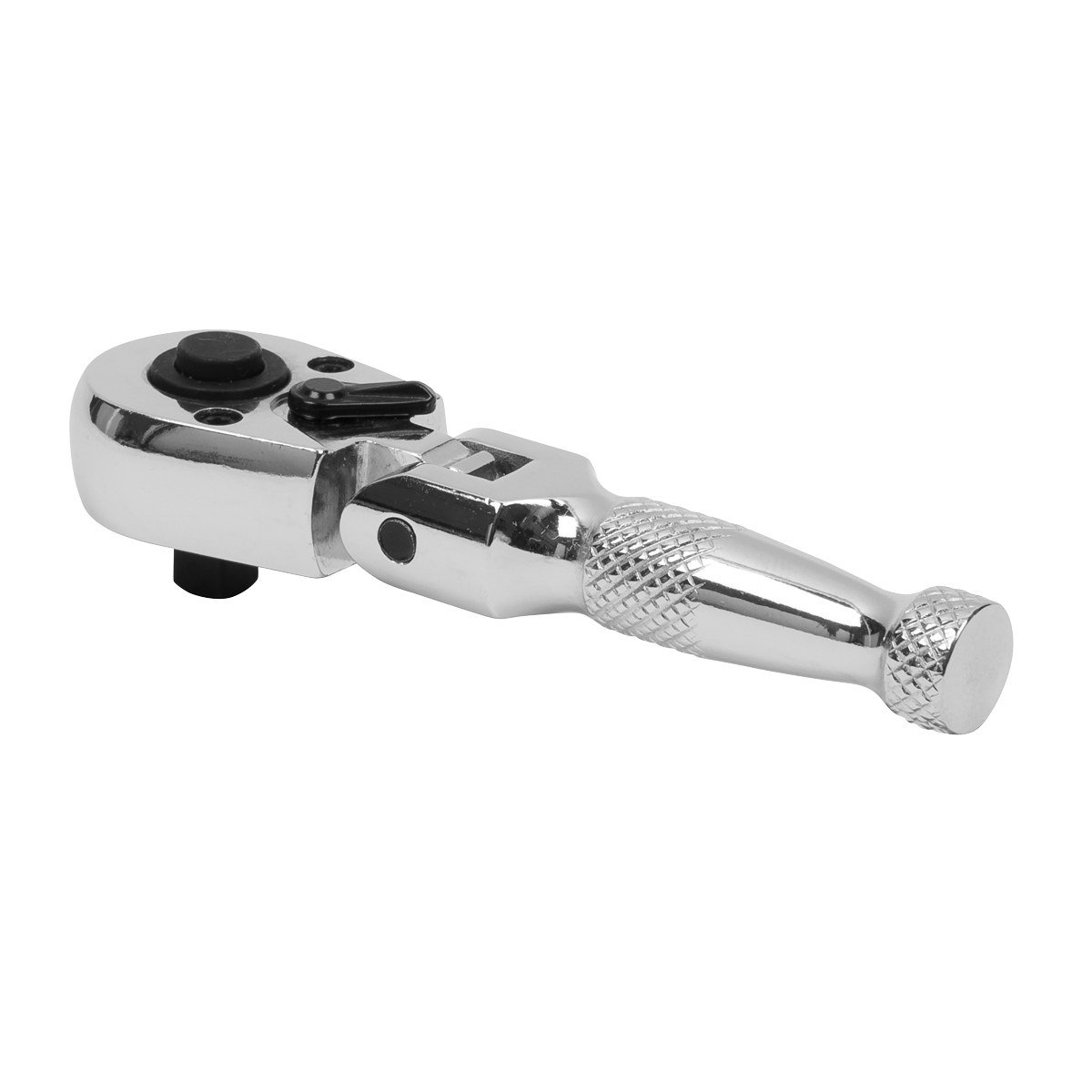 1/4"Sq Drive Stubby Flexi-Head Ratchet Wrench
