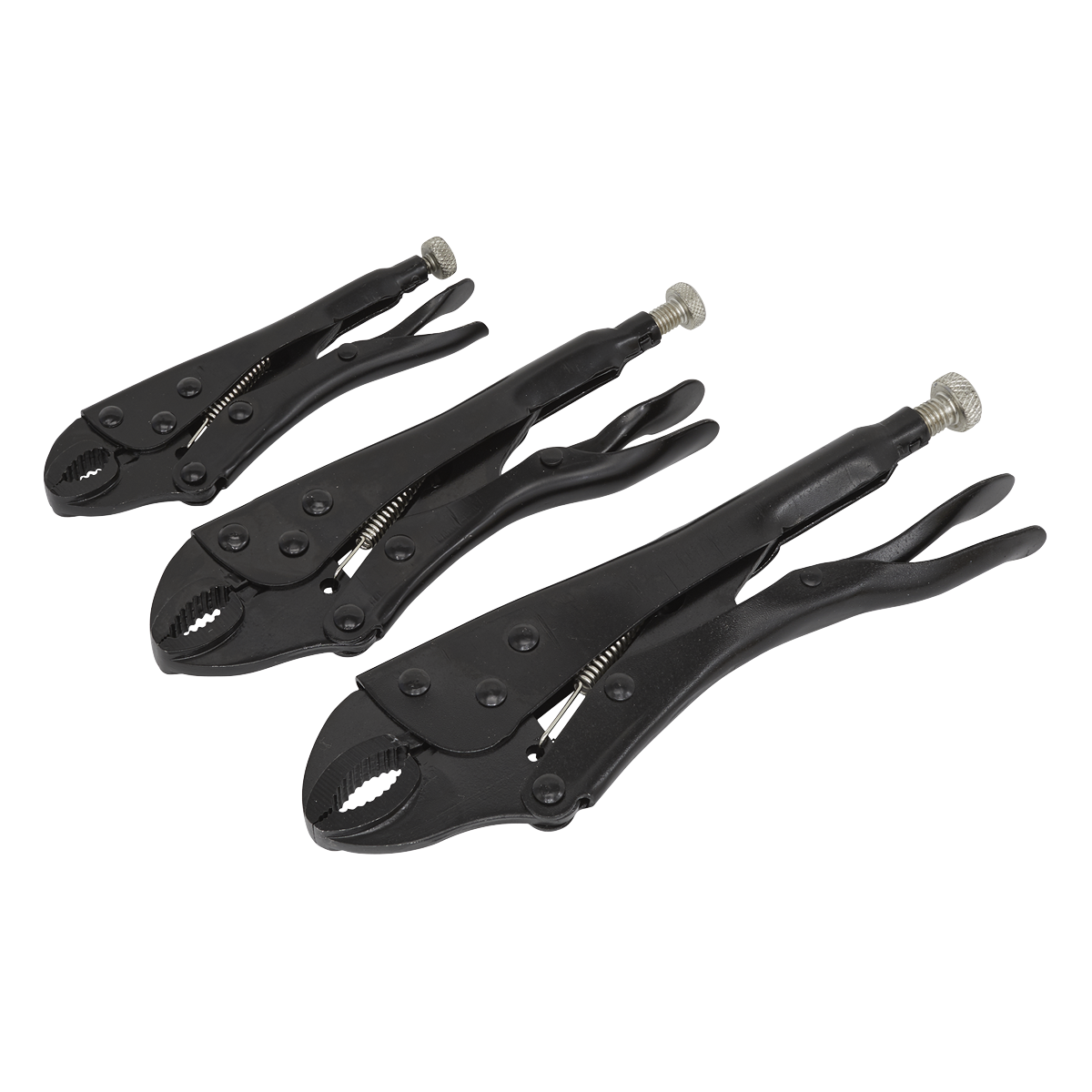 3pc Locking Pliers Set