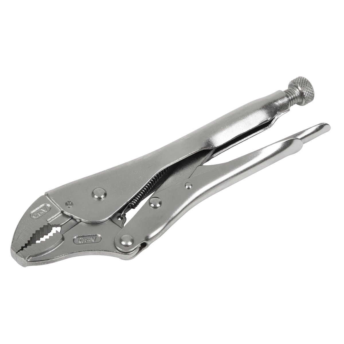 225mm Curved Jaw Locking Pliers 0-47mm Capacity