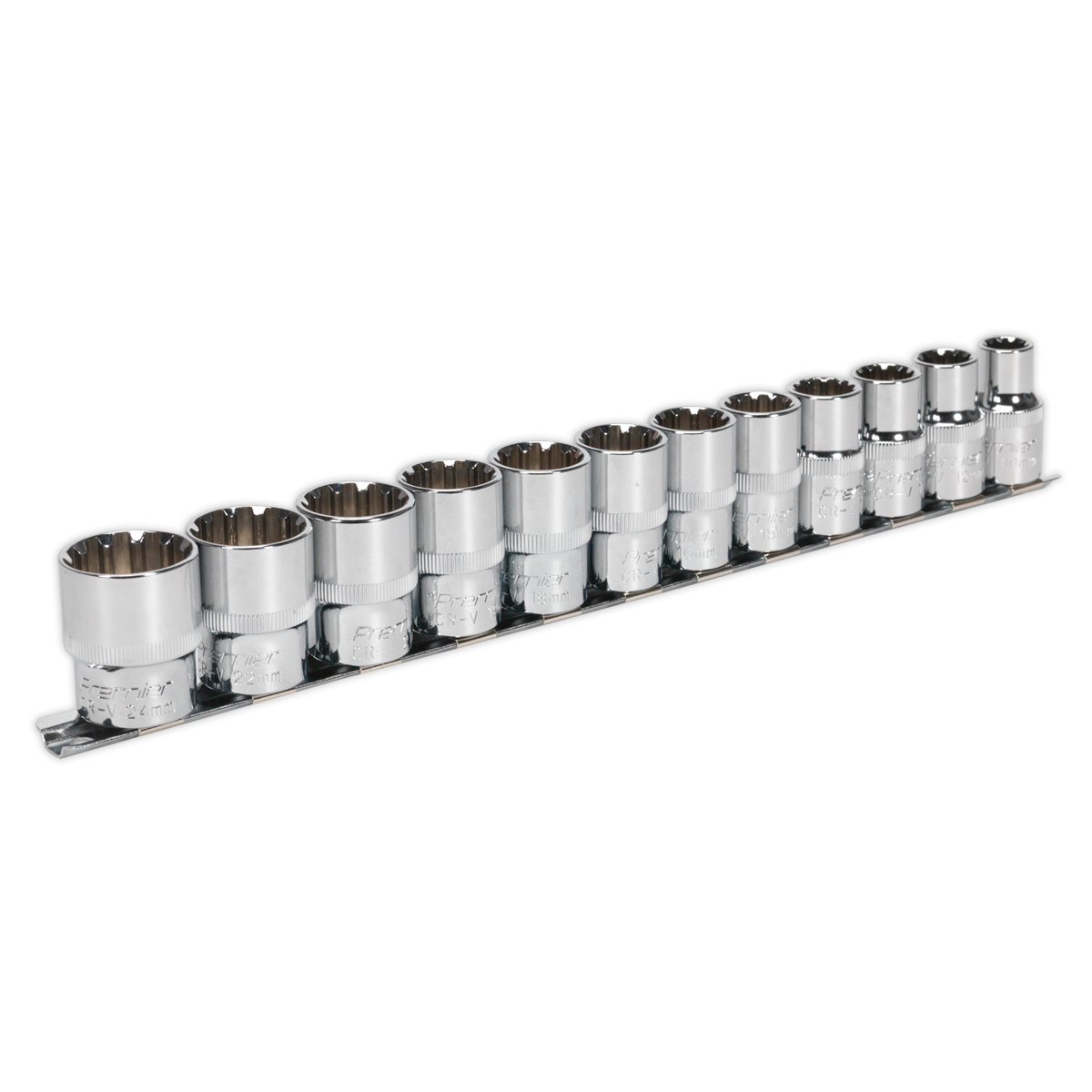 12pc 1/2"Sq Drive Total Drive® Socket Set