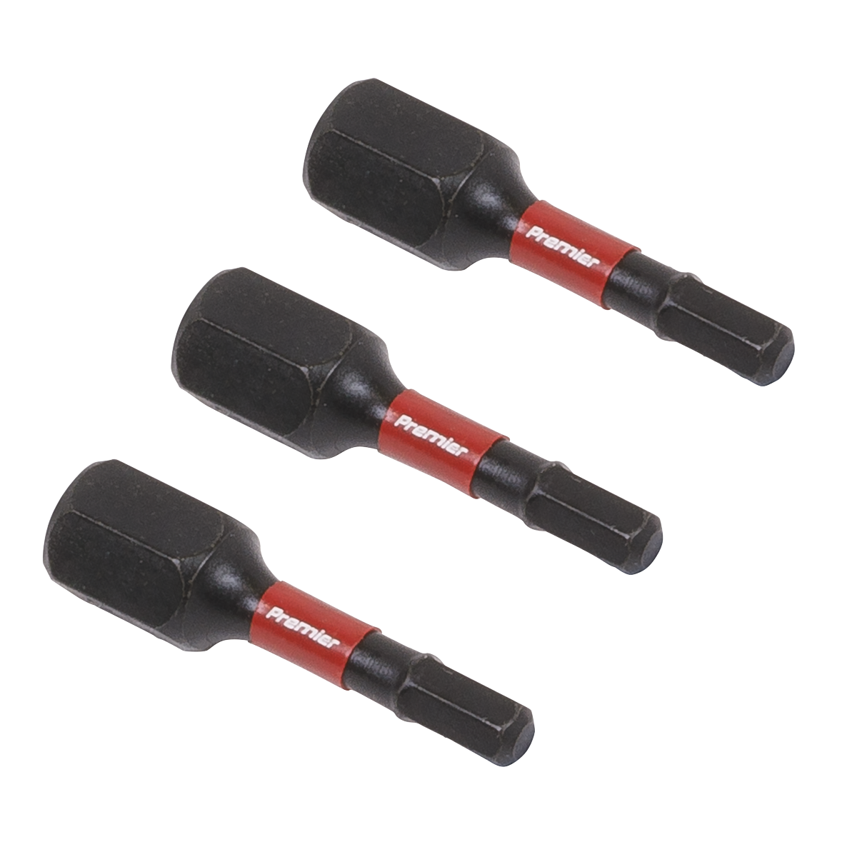 3pc 25mm Hex 3mm Impact Power Tool Bit Set
