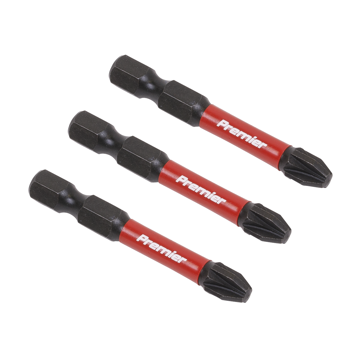 3pc 50mm Pozi #3 Impact Power Tool Bit Set
