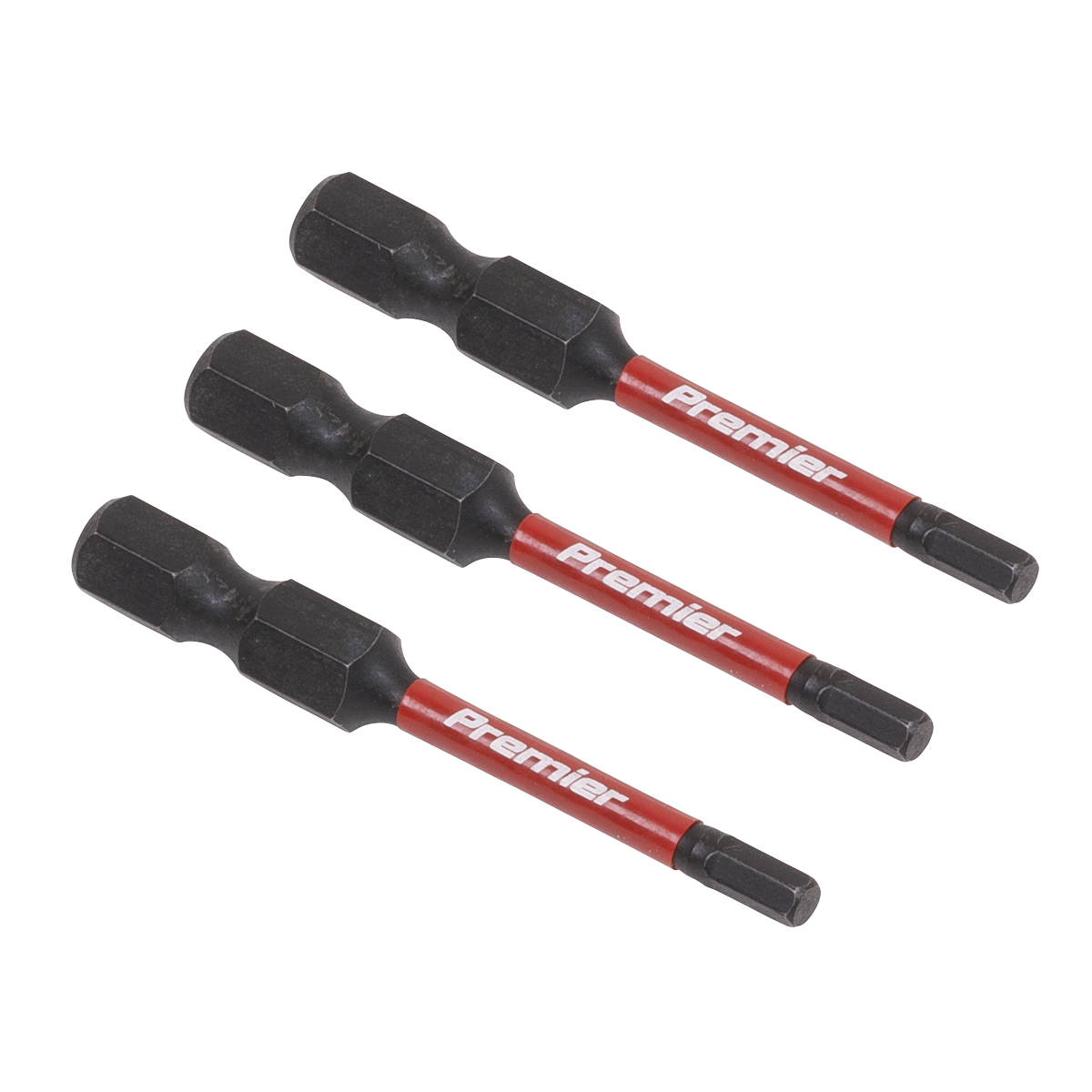 3pc 50mm Hex 3mm Impact Power Tool Bit Set