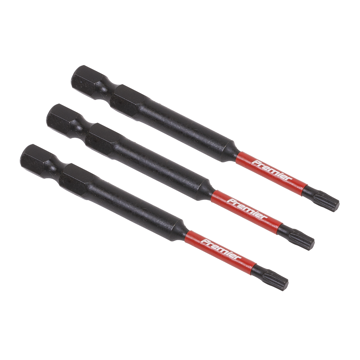 3pc 75mm TRX-Star* T15 Impact Power Tool Bit Set