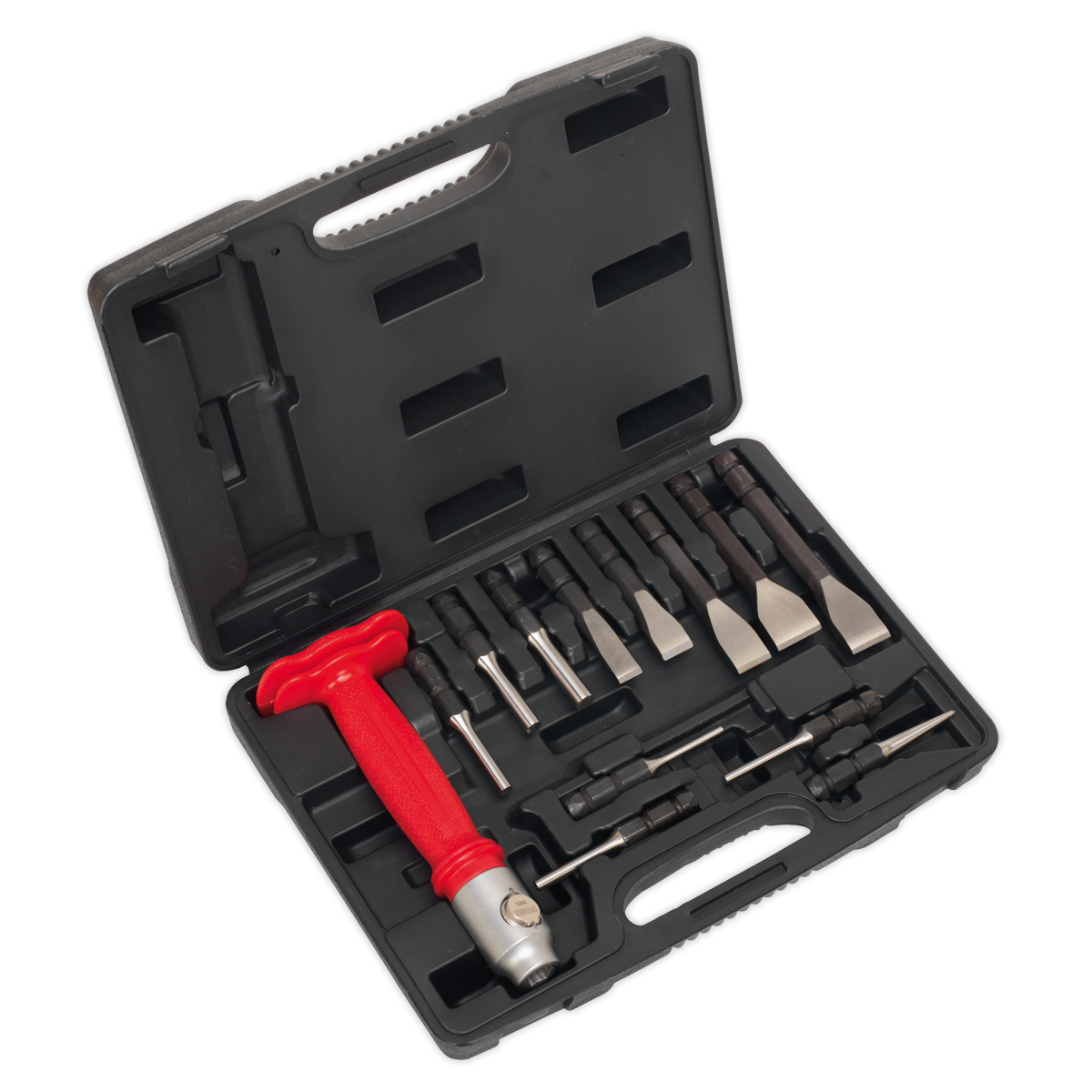 13pc Interchangeable Punch & Chisel Set