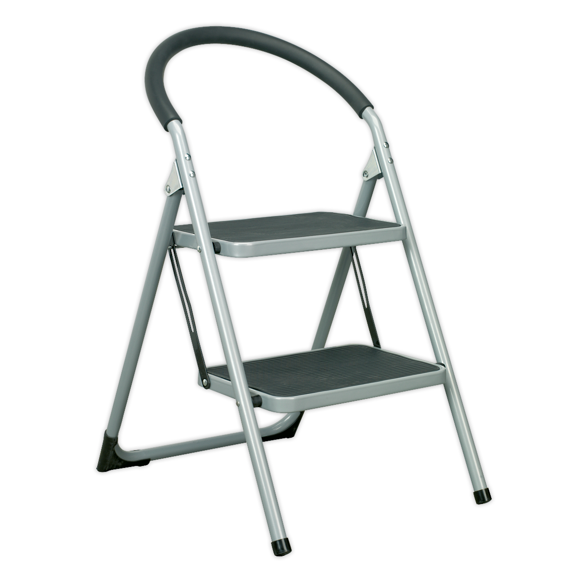 2-Tread Trade Step Stool 150kg Capacity EN 14183