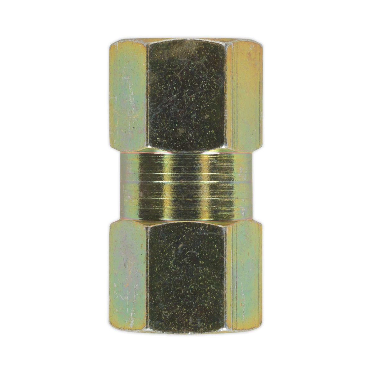 M10 x 1mm Female to Female Brake Tube Connector - Pack of 10