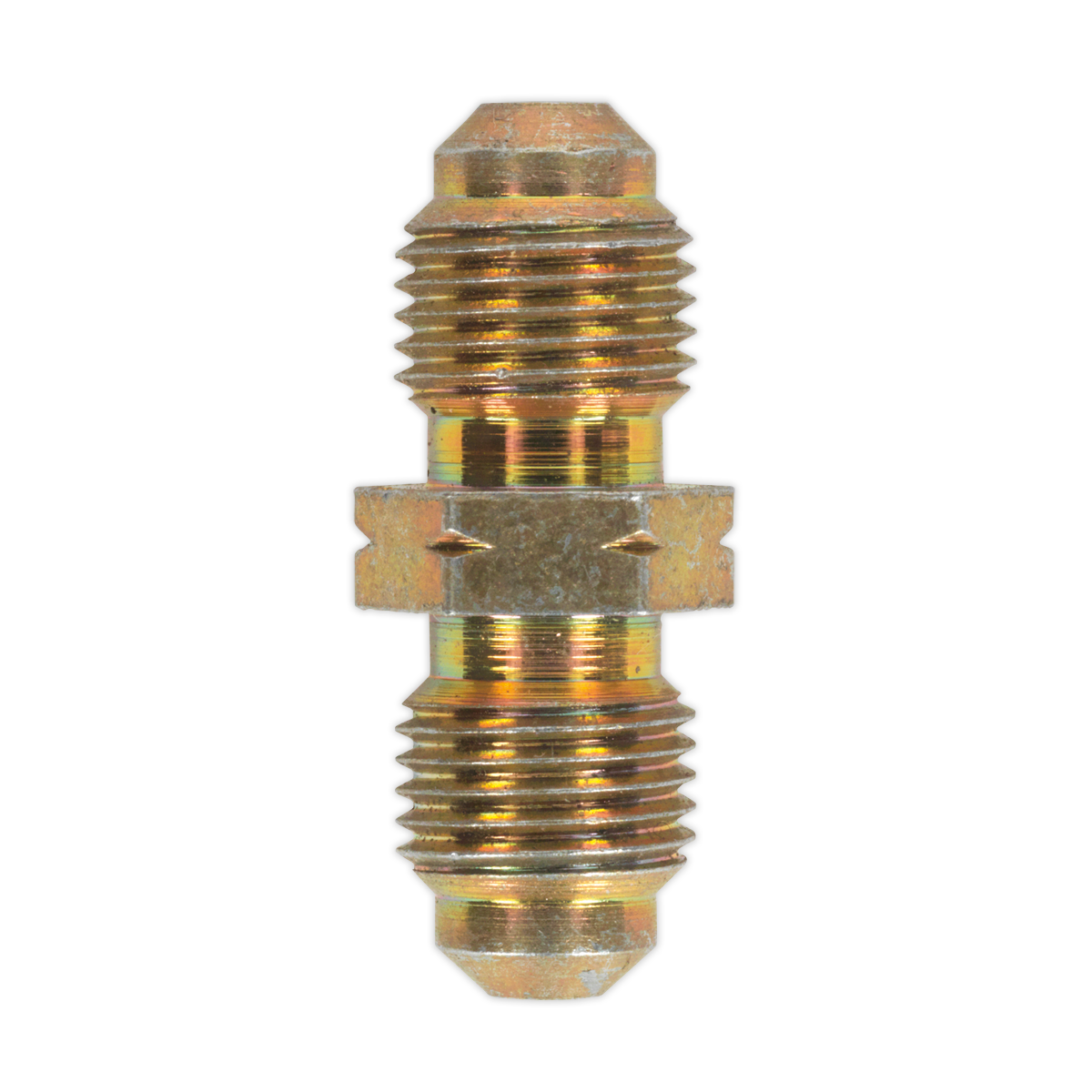 M10 x 1mm Male to Male Brake Tube Connector - Pack of 10