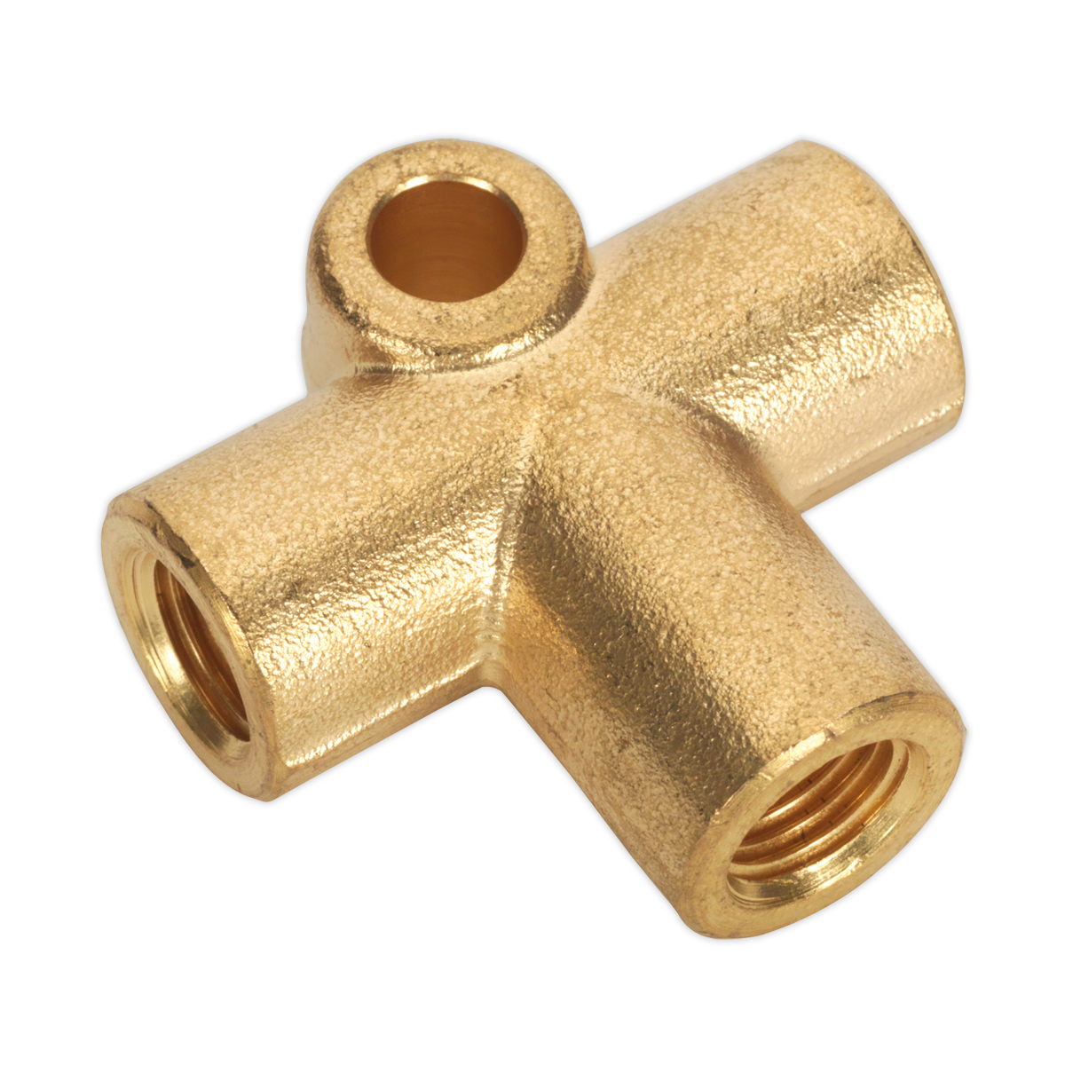 3/8"UNF x 24tpi 3-Way Brake Tube Connector