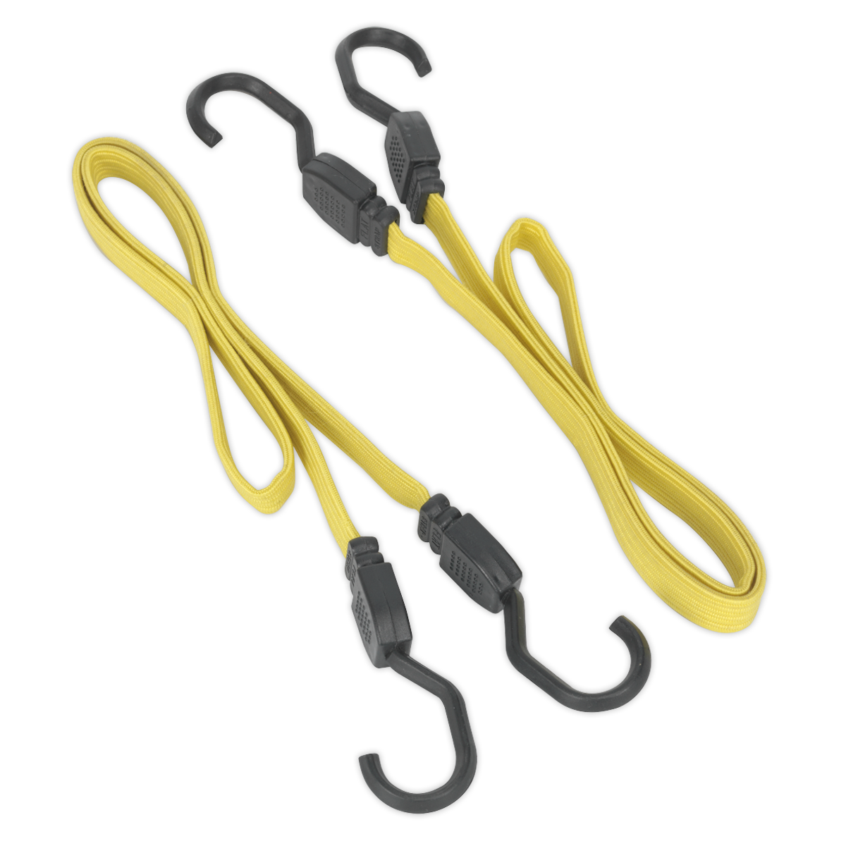 2pc 910mm Flat Bungee Cord Set