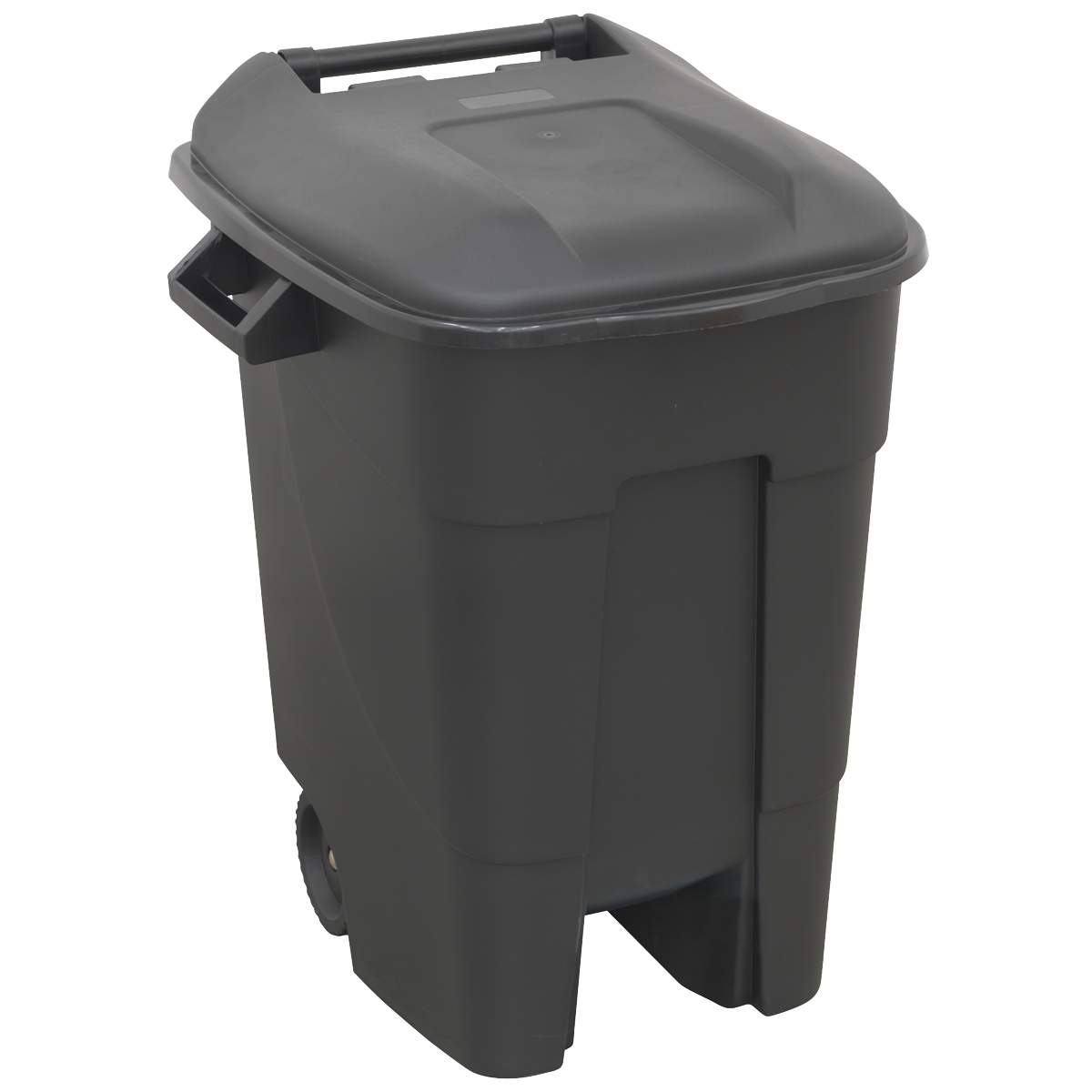100L Refuse/Wheelie Bin - Black