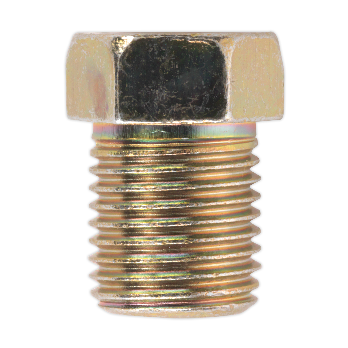 M10 x 1mm Male Brake Pipe Nut Full Thread - Pack of 25