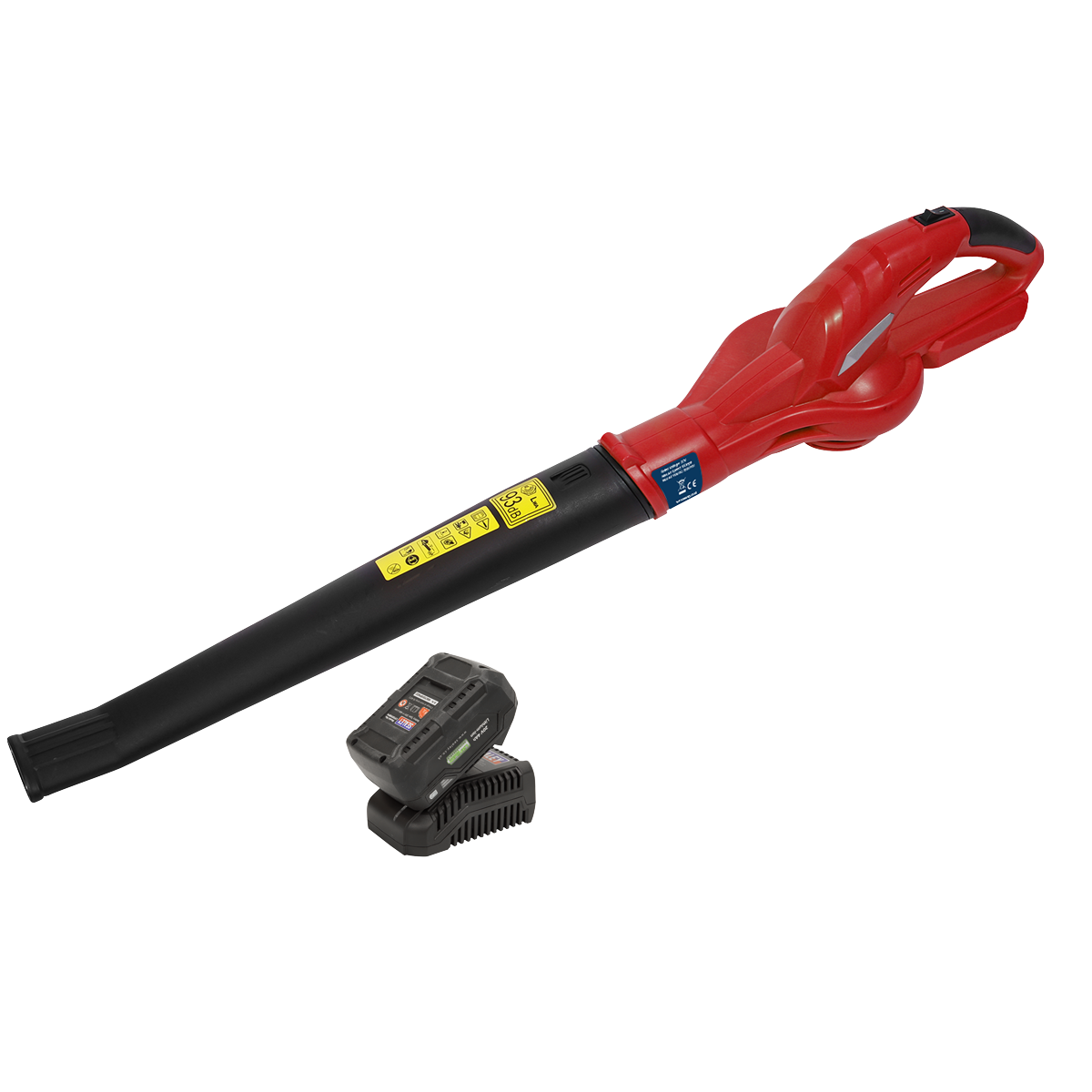 20V SV20 Series Cordless Leaf Blower with 4Ah Battery & Charger