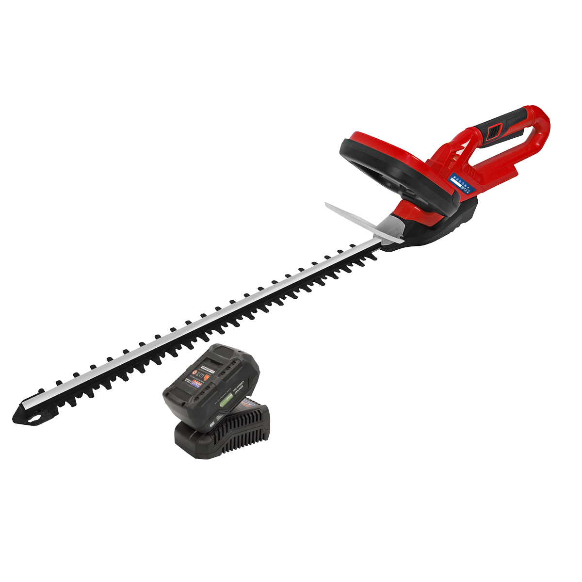 20V SV20 Series Cordless Hedge Trimmer with 4Ah Battery & Charger