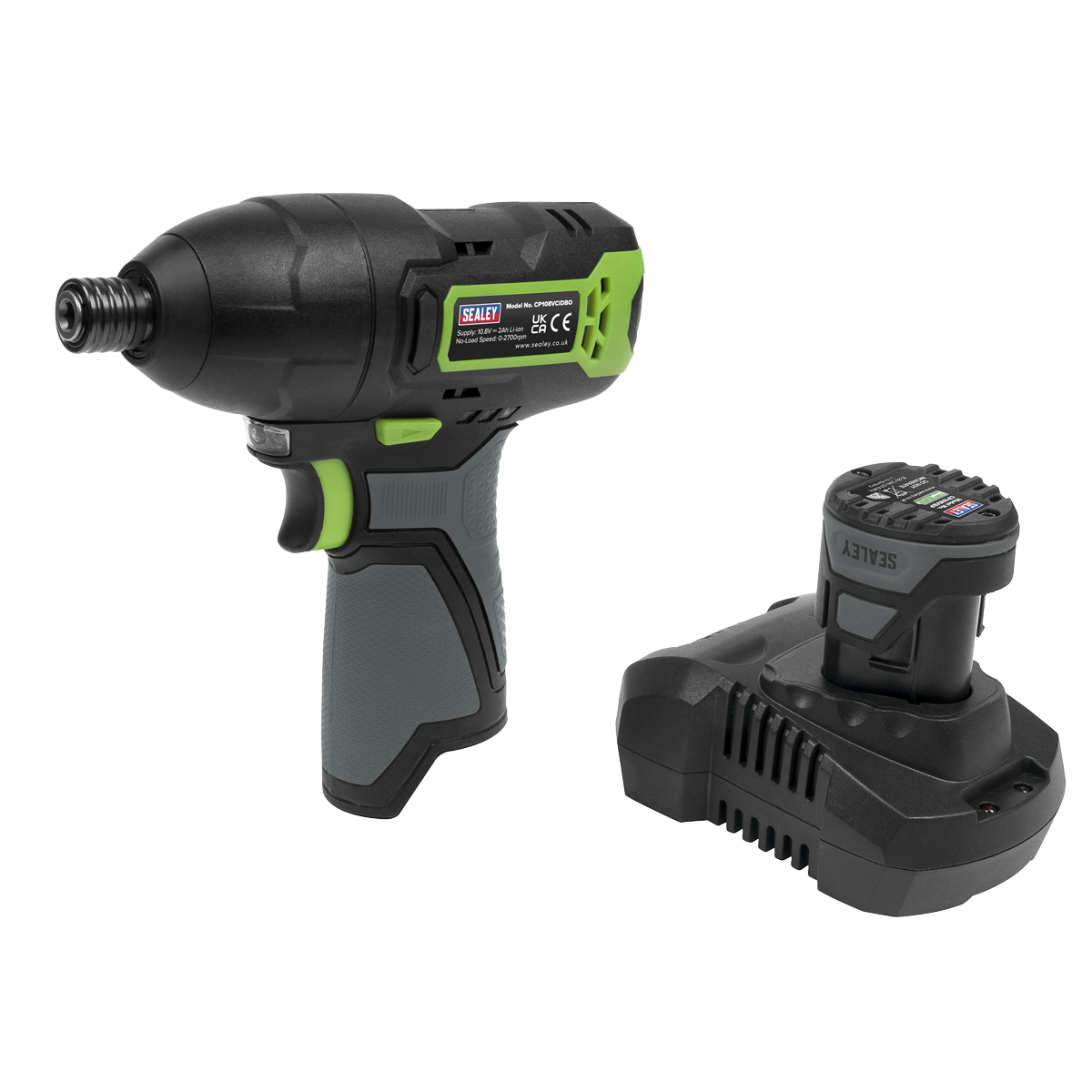 10.8V 2Ah SV10.8 Series 1/4"Hex Drive Cordless Impact Driver Kit