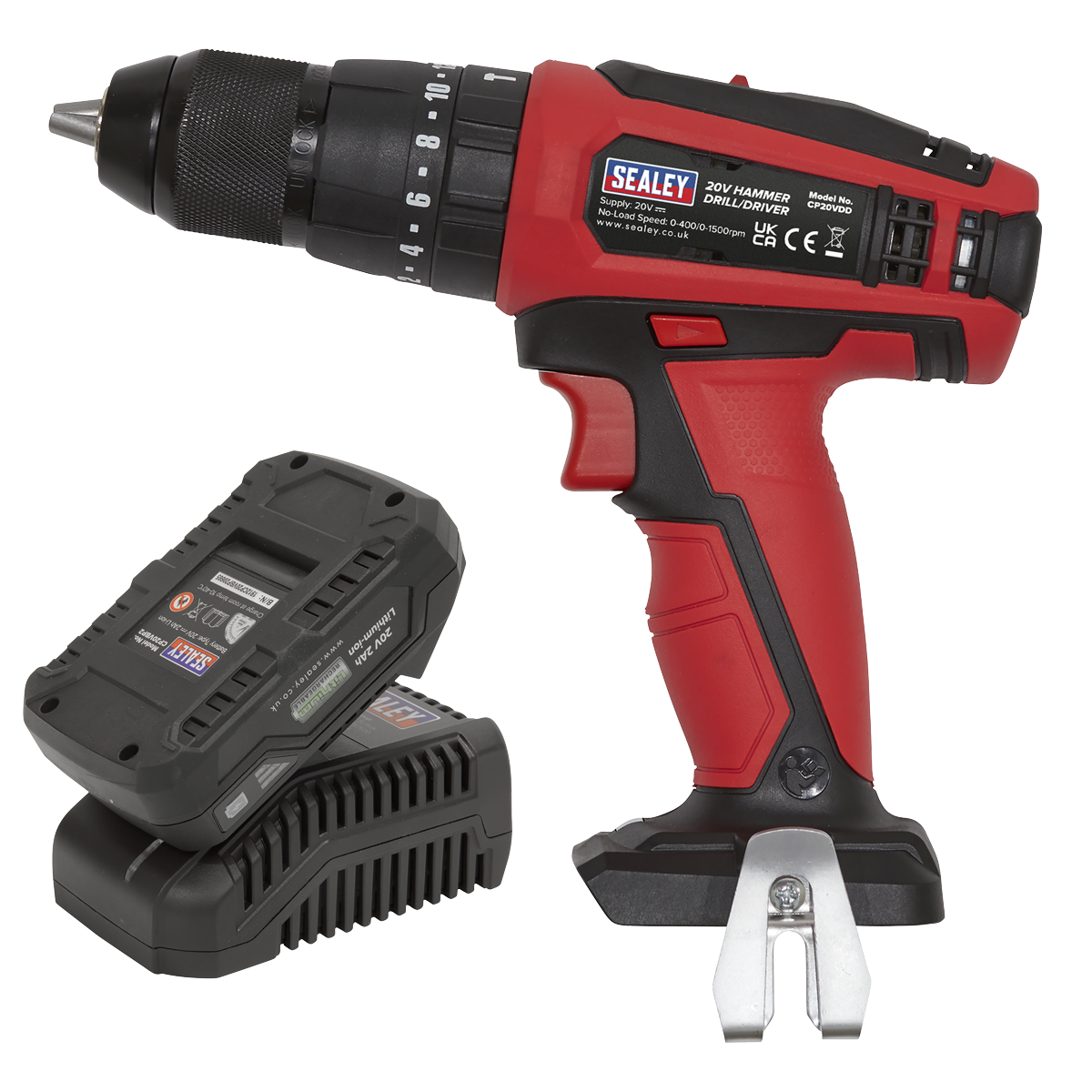 20V 2Ah SV20 Series Ø13mm Combi Drill/Driver Kit