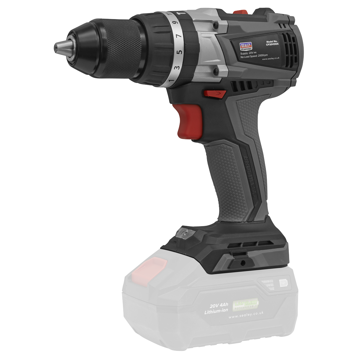 20V SV20 Series Ø13mm Brushless Combi Drill - Body Only
