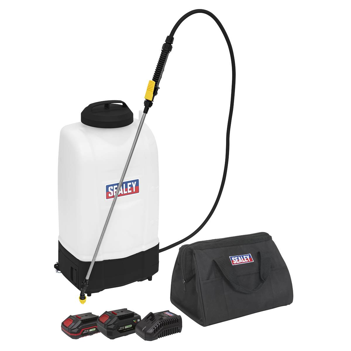 20V SV20 Series 15L Cordless Garden Backpack Sprayer Kit - 2 Batteries