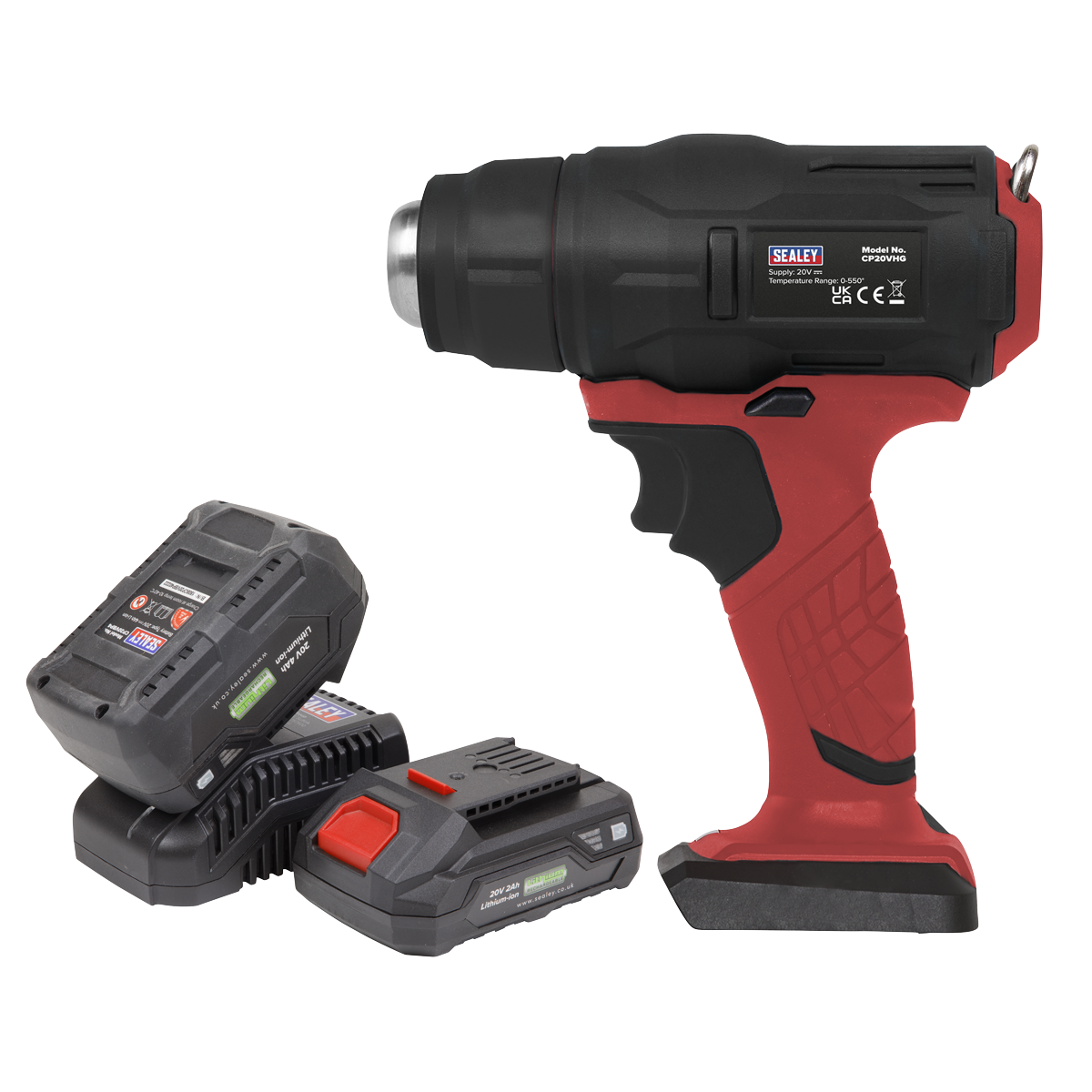 20V SV20 Series Cordless Hot Air Gun Kit - 2 Batteries
