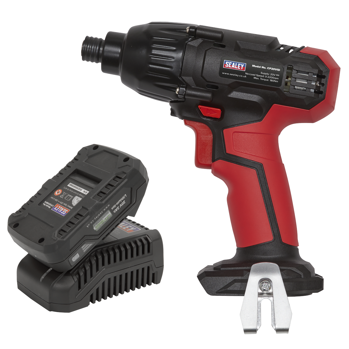 20V 2Ah SV20 Series 1/4"Hex Drive Impact Driver Kit