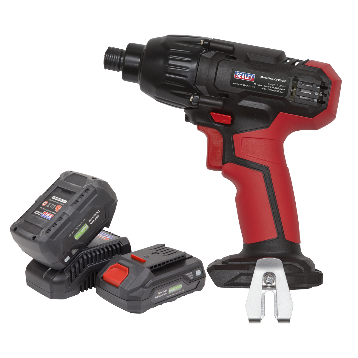 20V SV20 Series 1/4"Hex Drive Impact Driver Kit - 2 Batteries