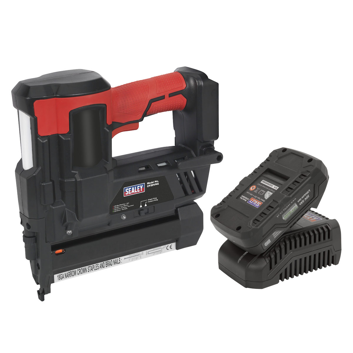 20V 2Ah SV20 Series 18G Cordless Nail/Staple Gun