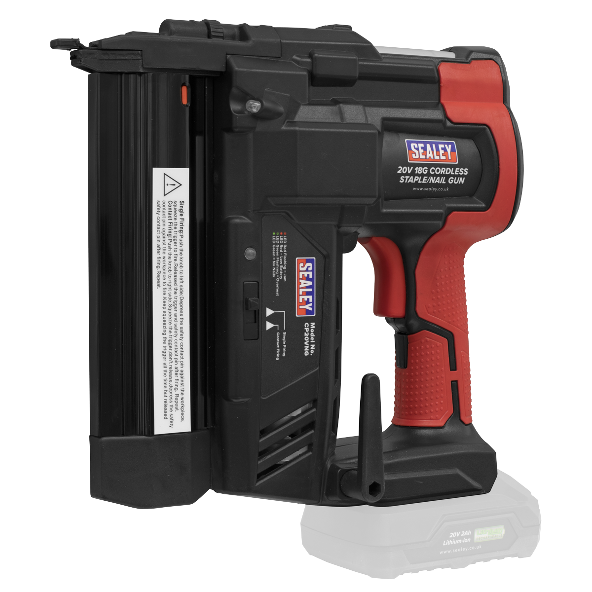 20V SV20 Series 18G Cordless Staple/Nail Gun - Body Only