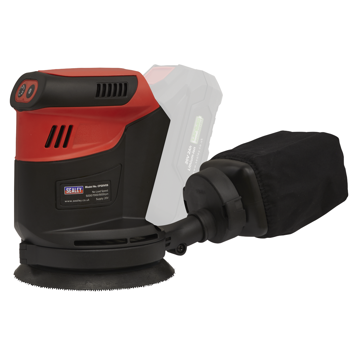 20V SV20 Series Ø125mm Random Orbital Palm Sander - Body Only