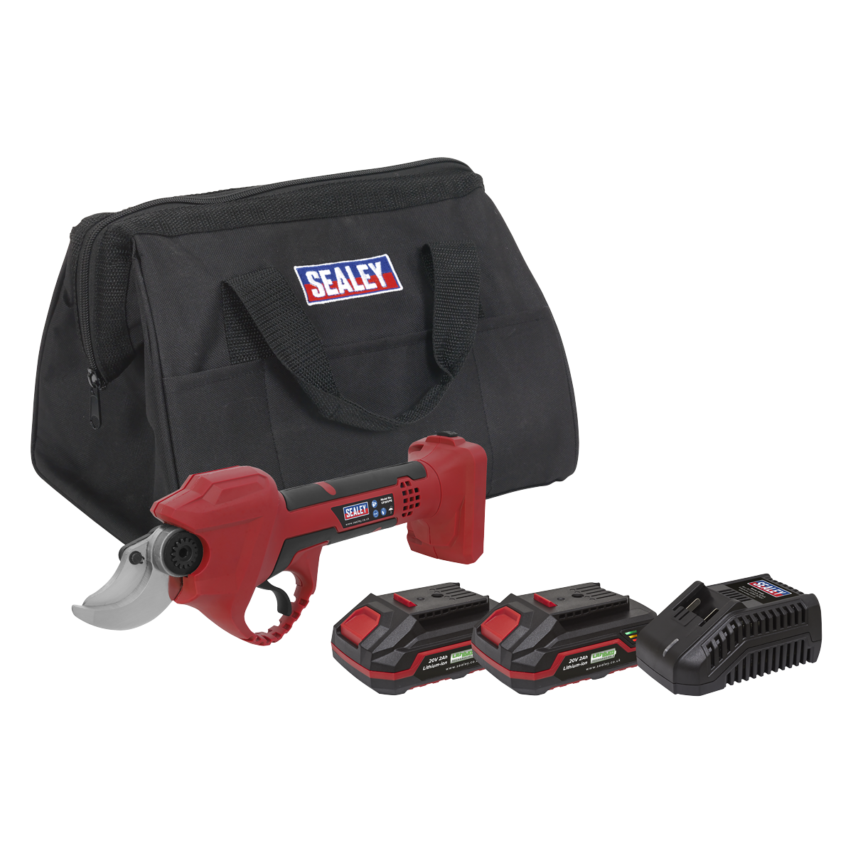 20V 2Ah SV20 Series Cordless Pruning Shears Kit - 2 Batteries