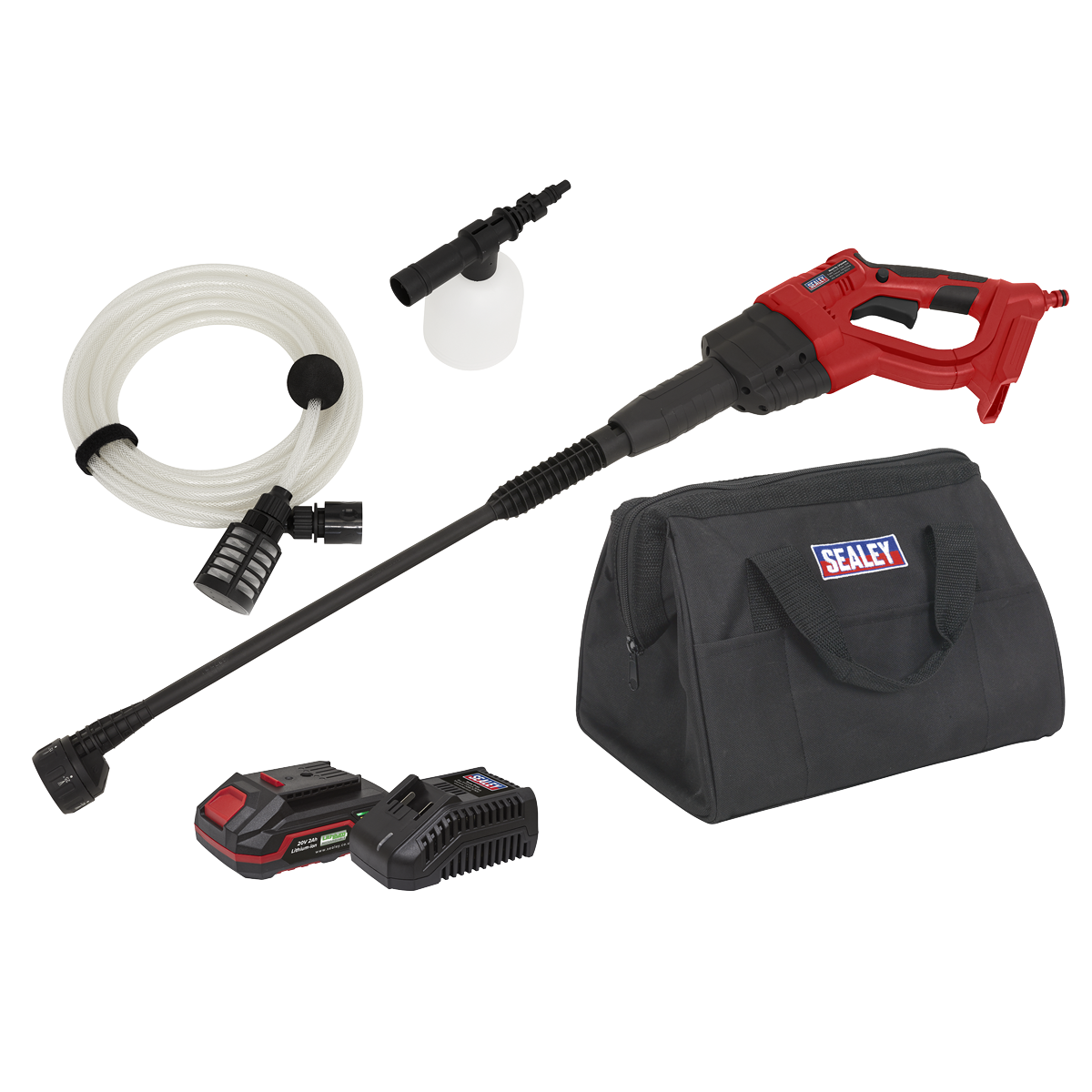 20V 2Ah SV20 Series Cordless Pressure Washer Kit