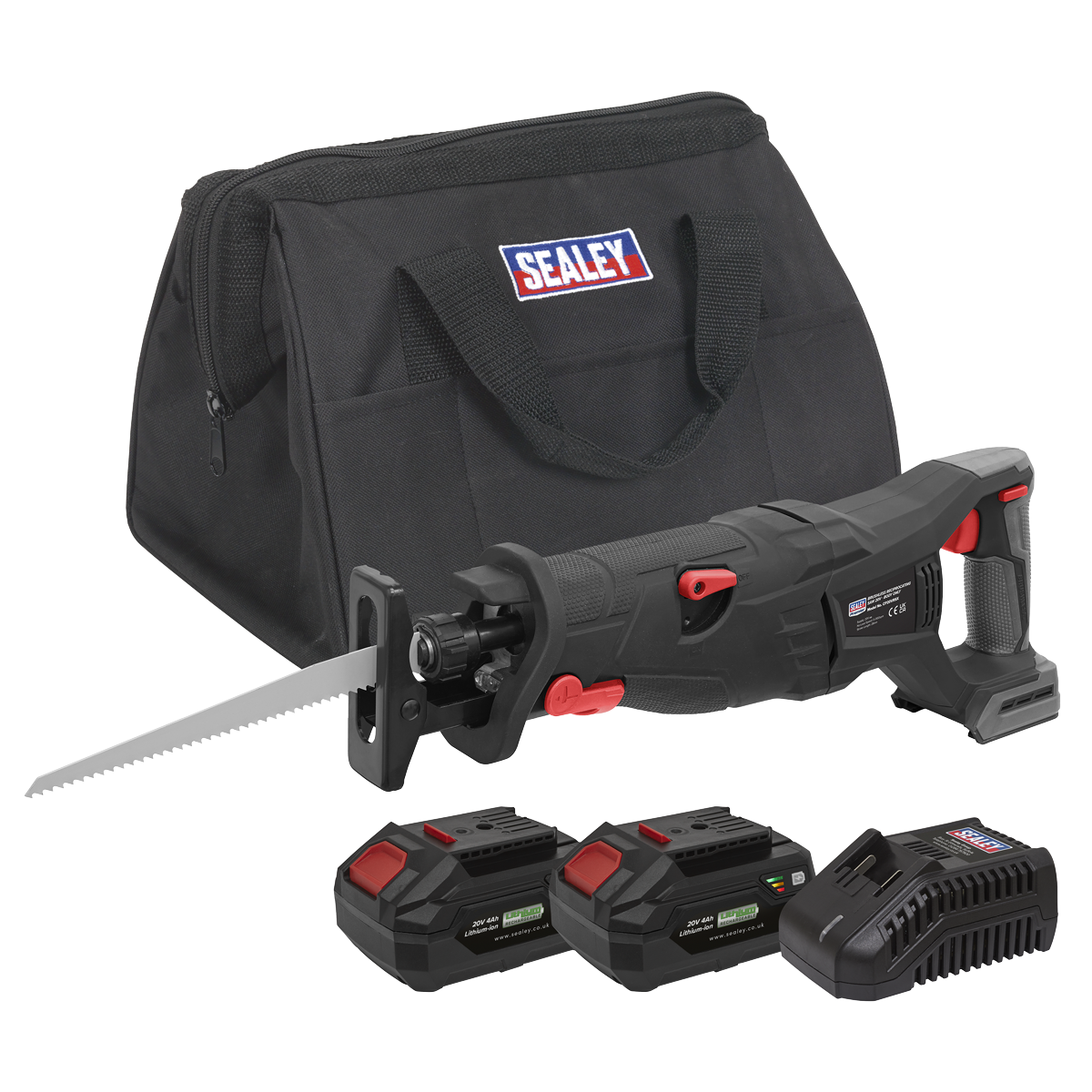 20V 4Ah SV20 Series Brushless Reciprocating Saw 20V Kit - 2 Batteries