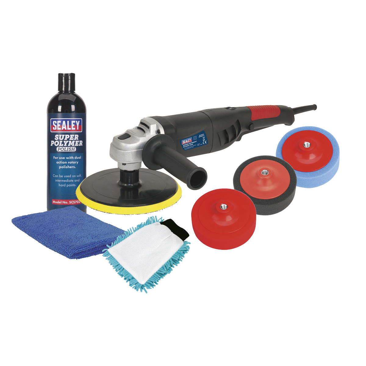 Ø180mm Pro Electric Polisher Kit 1100W/230V