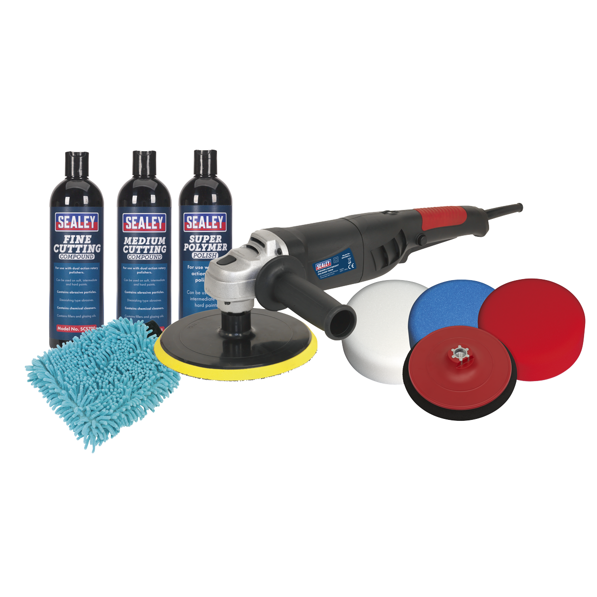Ø180mm Pro Polishing & Compounding Kit 1100W/230V