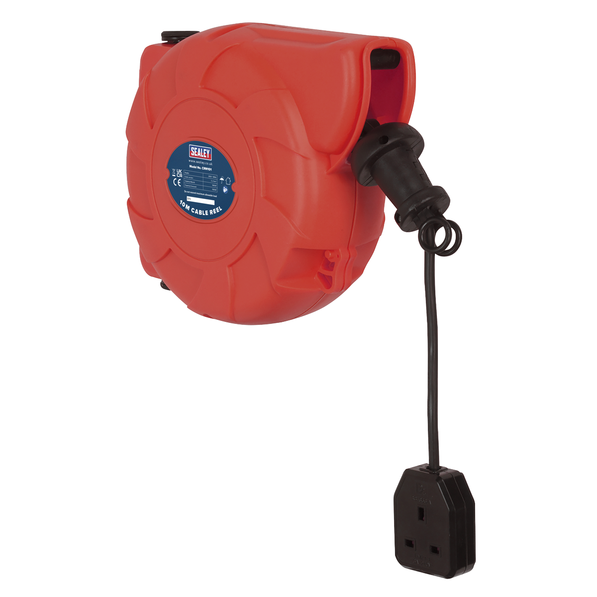 10m Retracting Cable Reel 230V